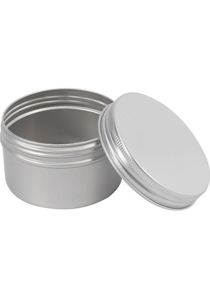 Dıy Mum Yapımı Için 12 Adet 4 Oz Metal Mum Tenekeleri, Vida Kapaklı Metal Tenekeler, Mum Yapımı Için, El Sanatları, Depolama (Gümüş) (Yurt Dışından)