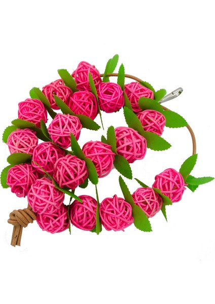 Kuşlarla Uyumlu Yaşlandırma ve Doğal Çiğneme Oyuncağı Asma Topları, Papağan Kafesi, Sallanan Tırmanma ve Çiğneme, Mini Amerika Papağanları (Yurt Dışından) indirimleri