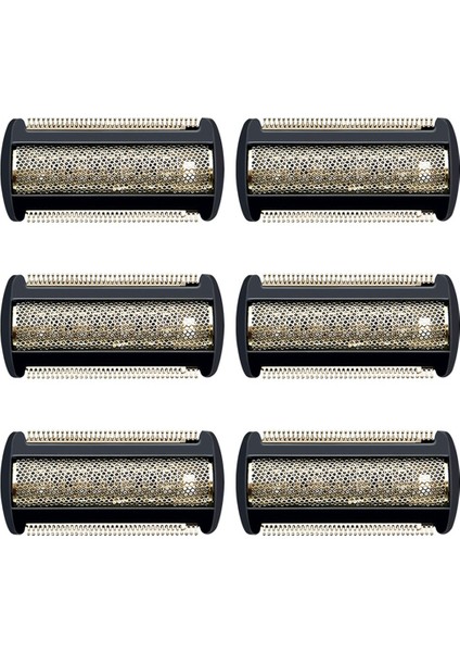 6x Giyotin Tıraş Makinesi Kafa Folyo Değiştirme Philips Norelco Bodygroom BG2024 BG2036 3010 TT2000 TT2021 SHP9500 YS534 (Yurt Dışından)