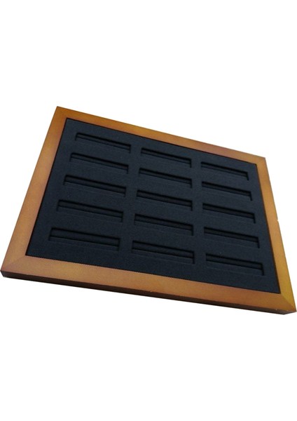 Yüzük Küpe Teşhir Tepsisi Moda Takı Kol Düğmesi Organizatör Tutucu Kılıfı Altında Gösterir Yüzük Küpe Takı (Yurt Dışından) indirimleri