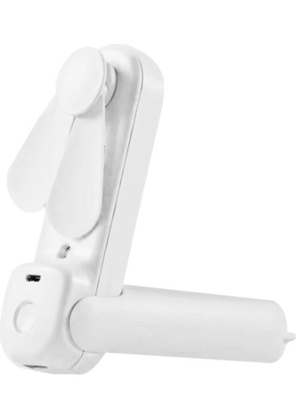 Öğrenciler Beyaz Için USB Çok Fonksiyonlu Mini Şarj Edilebilir Taşınabilir El Katlanır Fan (Yurt Dışından) fiyatları