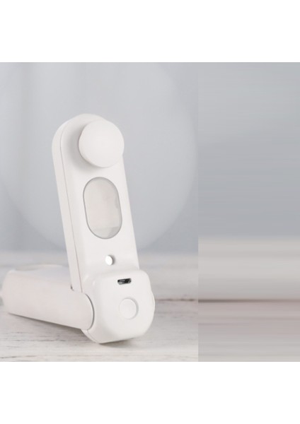 Öğrenciler Beyaz Için USB Çok Fonksiyonlu Mini Şarj Edilebilir Taşınabilir El Katlanır Fan (Yurt Dışından) indirimleri