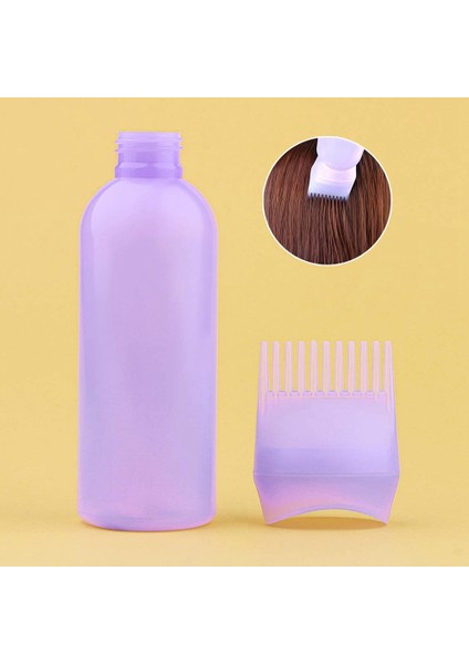 Saç Boyası Şişesi Plastik Sprey Şişesi Aplikatör Dağıtım Salon Saç Boyama Boyama Kuaförlük Boya Aracı Beyaz 120 ml (Yurt Dışından) fiyatları