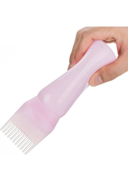 Saç Boyası Şişesi Plastik Sprey Şişesi Aplikatör Dağıtım Salon Saç Boyama Boyama Kuaförlük Boya Aracı Beyaz 120 ml (Yurt Dışından) fırsatları