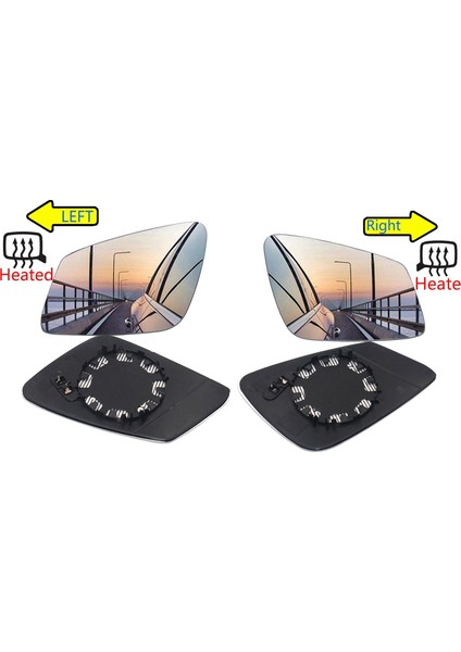 Sağ Yan Kanat Kapı Aynası Dikiz Aynası Cam Isıtmalı 2pin 1 2 3 4 5 Serisi ile Uyumlu F20 F22 F30 F34 F32 F07 F10 (Yurt Dışından) fırsatları