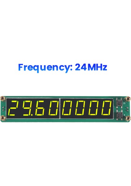 Frekans Ölçer Modülü Plj-8led-R Frekans Göstergesi Ölçümü 0.1MHZ-2400MHZ Frekans Göstergesi Bileşen Modülü,b (Yurt Dışından) fiyatları