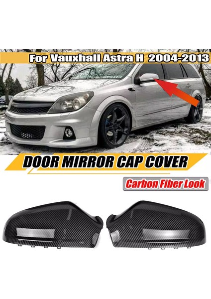 2 Adet Karbon Fiber Yan Kapı Kanat Dikiz Aynası Kapağı Opel H 2004-2013 ile Uyumlu (Yurt Dışından) fiyatları