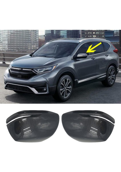 Araba Abs Karbon Fibler Dikiz Yan Ayna Kapağı Trim -V 2021 ile Uyumlu (Yurt Dışından) fiyatları