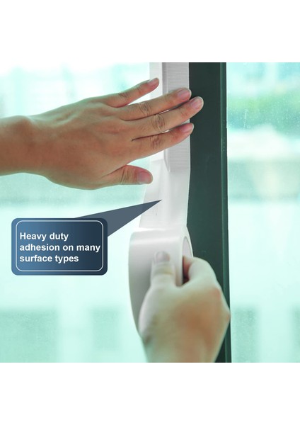 Pencere Hava Bandı, Sızdırmazlık Bandı, Plastik Hava Bandı, Sızdırmazlık Bandı, Su Geçirmez, Kalıntı Olmayan Sızdırmazlık Bandı (Beyaz) (Yurt Dışından) fiyatları