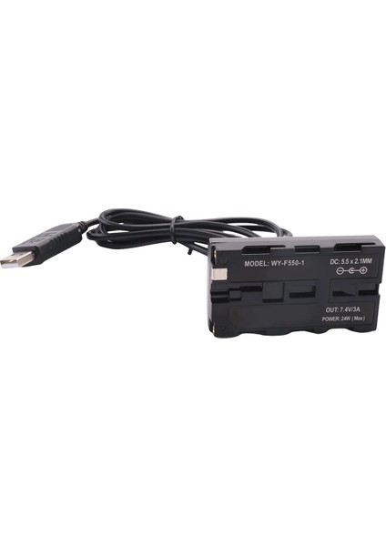 Dc Çoğaltıcı Kukla + 5 V USB Kablosu Np F550 F570 F770 F750 F970 F990 Için USB Kablosu ile (Yurt Dışından) modelleri