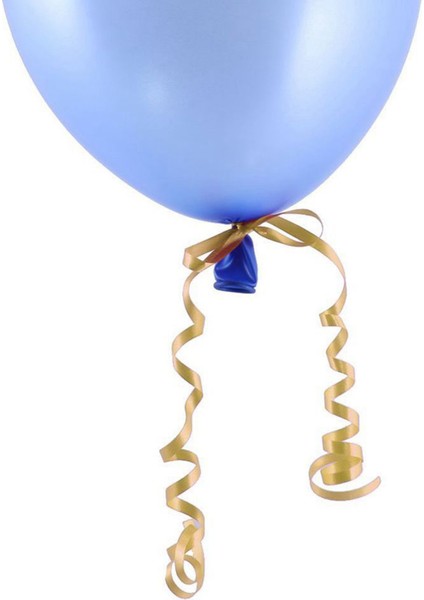 Düğün Doğum Günü Partisi Için 225 M Kurdele Kravat Balon Süslemesi - Altın (Yurt Dışından)