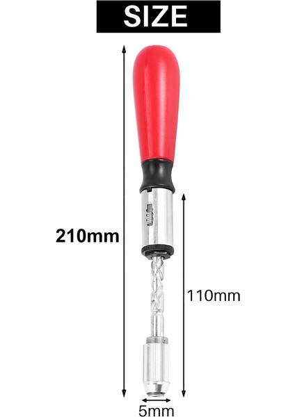4 Takım 260 mm Spiral Tornavida El Basma Cırcır Tornavida Oluklu ve Phillips Tornavida Uçları ile (Yurt Dışından)