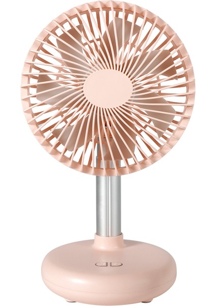 Mini Salınımlı Fan USB Şarj Edilebilir Taşınabilir Pille Çalışan Masa, Açık Pembe Için 4 Hız Seviyeli Masa (Yurt Dışından) indirimleri