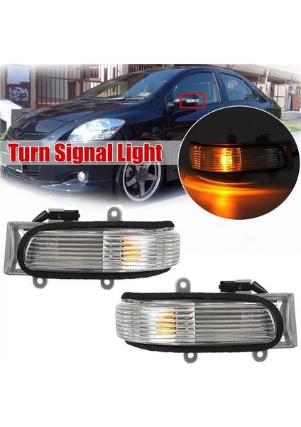 Adet Dikiz Aynası Dönüş Sinyal Işığı Lambası 2006-2011 Vios 2008-2012 2008 2009 81730-06060 (Yurt Dışından)