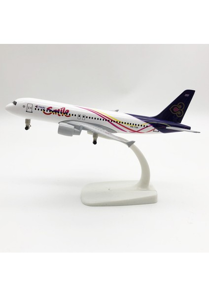 Thai Smile Airways A320 20CM Alaşım Uçak Modeli (Yurt Dışından) modelleri