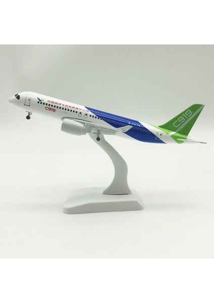 C919 20CM Alaşım Uçak Modeli (Yurt Dışından)
