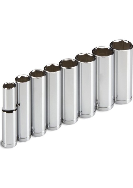 Многоцелевые Наборы,yeni Profesyonel 8 Adet 3/8 Inç Sürücü Derin Lokma Seti, Metrik, 10 Mm-19 mm (Yurt Dışından)