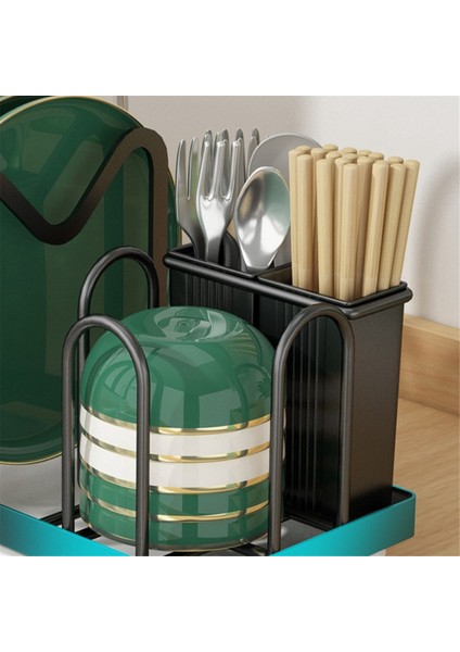 Küçük Bulaşık Kurutma Rafı Mutfak Lavabo Süzgeç Organizatör Çatal Bıçak Takımı Eşyaları Kaşık Tutucu Sayaç Depolama Sofra Drenaj Tahtası (Yurt Dışından) modelleri
