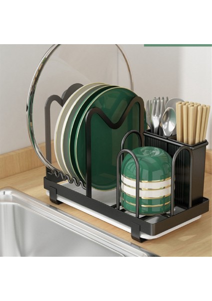 Küçük Bulaşık Kurutma Rafı Mutfak Lavabo Süzgeç Organizatör Çatal Bıçak Takımı Eşyaları Kaşık Tutucu Sayaç Depolama Sofra Drenaj Tahtası (Yurt Dışından) indirimleri