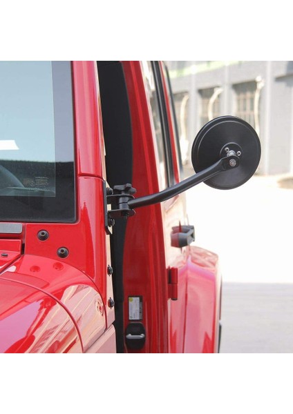 Kapılar Kapalı Aynalar Çabuk Açılan Aynalar Wrangler 1997-2006 Tj Lj ve 2007-2017 Jk Jku ile Uyumlu Dış Aksesuarlar (Yurt Dışından) indirimleri