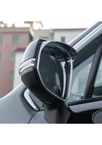 Sienna XL40 ile Uyumlu 2021 2022 Gümüş Araba Dikiz Aynası Yağmur Kaş Kapağı Trim Dekoratif Çerçeve Aksesuarları (Yurt Dışından) fırsatları