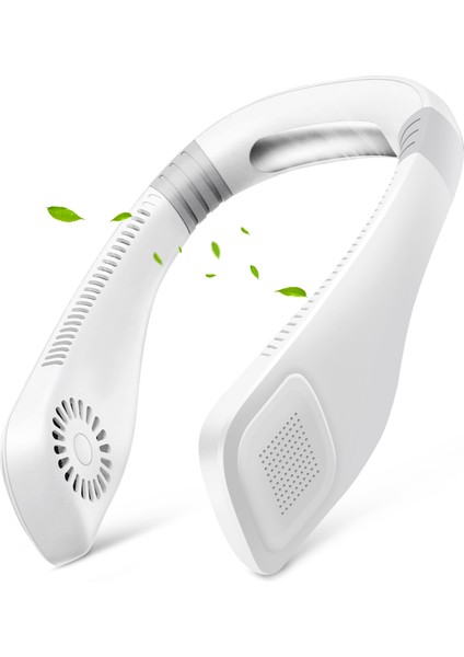 Bladeless Boyun Fanı, 360 Derece Soğutma Eller Serbest Spor USB Mini Kişisel Kulaklık Tasarımı Hava Soğutucu - Beyaz (Yurt Dışından) fiyatları