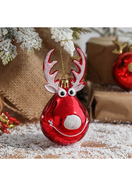 8 Adet Noel Topları Yılbaşı Ağacı Süsleri Ev Dekorasyonu Için Yeni Yıl Kolye Aksesuarları (Yurt Dışından) fiyatları