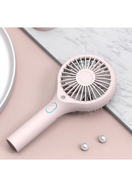 El Mini Fan Taşınabilir 2000 Mah USB Şarj Edilebilir Su Püskürtme Soğutma Ofis Klima Nemlendirici Beyaz (Yurt Dışından) modelleri
