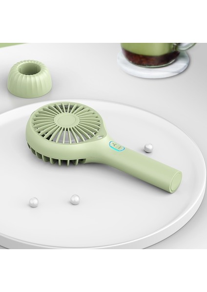 El Mini Fan Taşınabilir 2000 Mah USB Şarj Edilebilir Su Püskürtme Soğutma Ofis Klima Nemlendirici Beyaz (Yurt Dışından) indirimleri