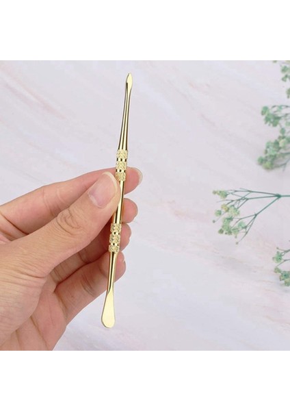 20'li Paket Paslanmaz Çelik Balmumu Oyma Aletleri 4.75 Inç Altın Paslanmaz Çelik Oyma Alet Kaşığı (Yurt Dışından) fiyatları