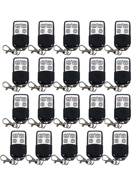 20X 4 Düğme Elektrikli Garaj Kapısı Açacağı Kablosuz Uzaktan Kumanda 433MHZ Ateşleyici Kablosuz Radyo Frekansı Uzaktan Kumanda (Yurt Dışından)