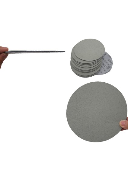 6 Inç 152MM Kuru Islak Sünger Zımpara Diski Arka Kadife 3000 Grit Taşlama Için Aşındırıcı Aletler (Yurt Dışından)