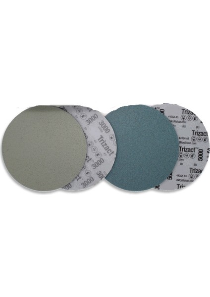 6 Inç 152MM Kuru Islak Sünger Zımpara Diski Arka Kadife 3000 Grit Taşlama Için Aşındırıcı Aletler (Yurt Dışından)