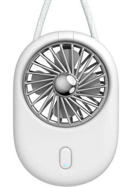 Taşınabilir Asma Boyun Fanı USB Mini Katlanır Dış Mekan El Hava Soğutma Ayarlanabilir Seyahat Soğutucu - Beyaz (Yurt Dışından) indirimleri