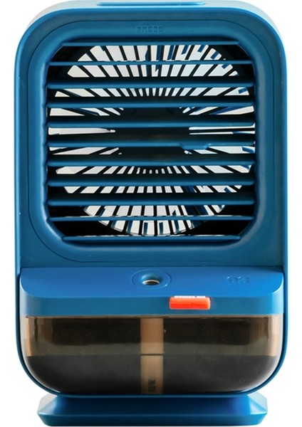 USB Taşınabilir Hava Soğutucu Fan Kremi Hafif Masaüstü Ofis Yatak Odası Için Soğutma Nemlendirici Arıtma (Mavi) (Yurt Dışından) fiyatları