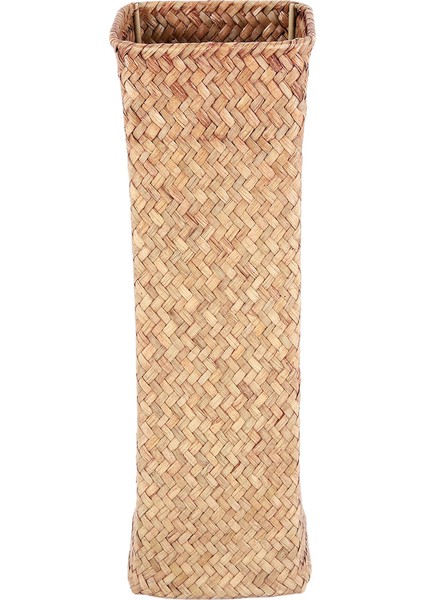 Rattan Çiçek Vazo Bambu Sepetleri Dekorasyon Vazolar Çiçek Meyve Sepeti Çiçek Vazo Ev Dekor Için Uzun Vazolar Kahverengi (Yurt Dışından) fiyatları