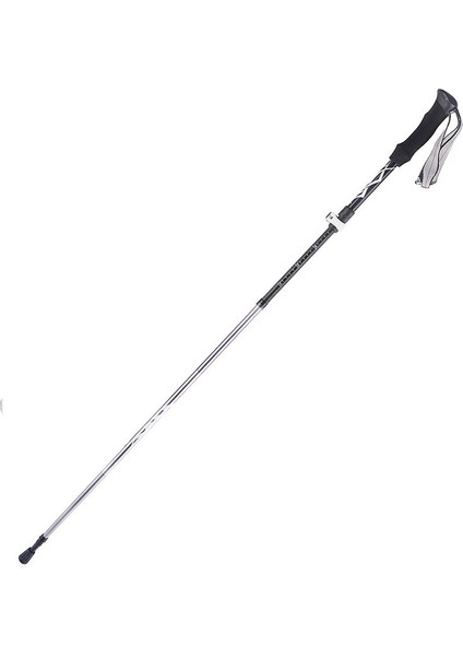 1pc Eva Kolu 5 Bölümlü Yürüyüş Direkleri Katlanır Trekking Direkleri Nordic Yürüyüş Çubukları, Siyah 95-110CM (Yurt Dışından)