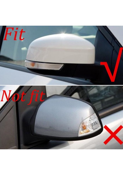 Karbon Fiber Dikiz Aynası Kapağı Kapağı Yan Kapı Ayna Kapağı Focus 2008-2018 / Mondeo 2010-2014 ile Uyumlu Değiştirin (Yurt Dışından) fırsatları