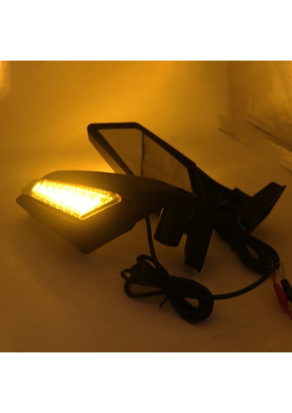 Utv Dikiz Aynası LED Dönüş Sinyali Işık Yan Aynalar Can Am X3 R Max Commander 715002898 2017-2020 ile Uyumlu (Yurt Dışından) indirimleri