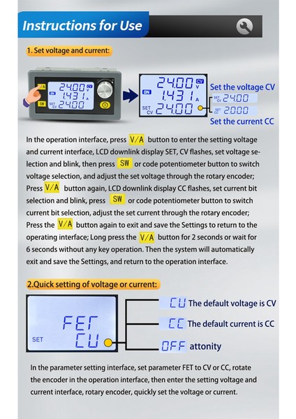 5A 80W Dc Dc Boost Dönüştürücü cc Cv 0.5-30V 5V 6V 12V 24V Güç Modülü Ayarlanabilir Düzenlenmiş Laboratuvar Güç Kaynağı (Yurt Dışından)