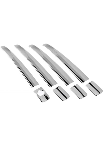 Prius 30 XW30 ZVW30 ZVW35 2010-2015 ile Uyumlu Kapı Kolu Kapağı Trim Kalıplama Etiket Kaplaması (Yurt Dışından)