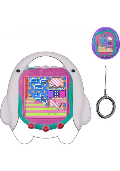 Evcil Hayvan Oyun Konsolu Silikon Koruyucu Kapak Karikatür Aksesuarları ile Uyumlu (Yurt Dışından) fırsatları