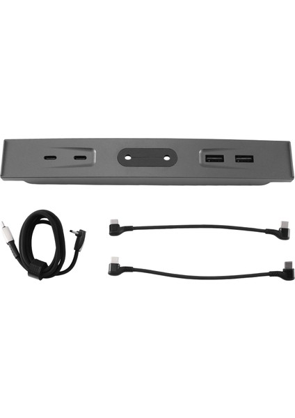Tesla Modeli 3 Y Yerleştirme Istasyonu Merkezi Hub Genişletici USB Şarj Adaptörü Hızlı Şarj Aksesuarları Tip-C - Tip-C (Yurt Dışından)
