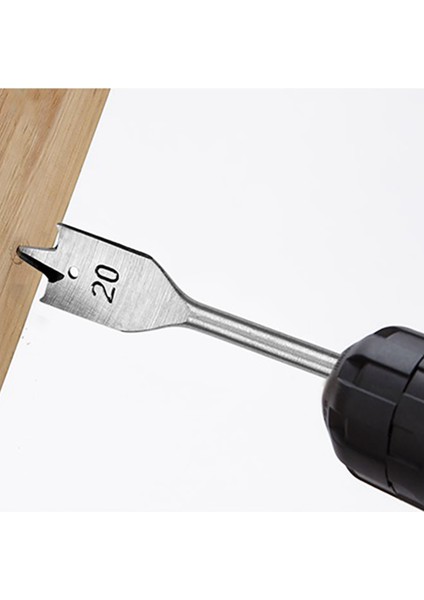23 Adet 6-50MM Düz Matkap Yüksek Karbon Çelik Ahşap Düz Matkap Seti Ağaç Işleme Kürek Matkap Ucu Ağaç Işleme Aletleri (Yurt Dışından)