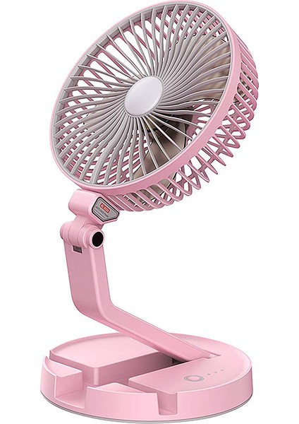 Mini Katlanır Fan Masa Lambası Telefon Tutucu Taşınabilir Masa Duvara Monte Soğutma Elektrikli 3 Hız Ayarlanabilir (Pembe) (Yurt Dışından) fiyatları