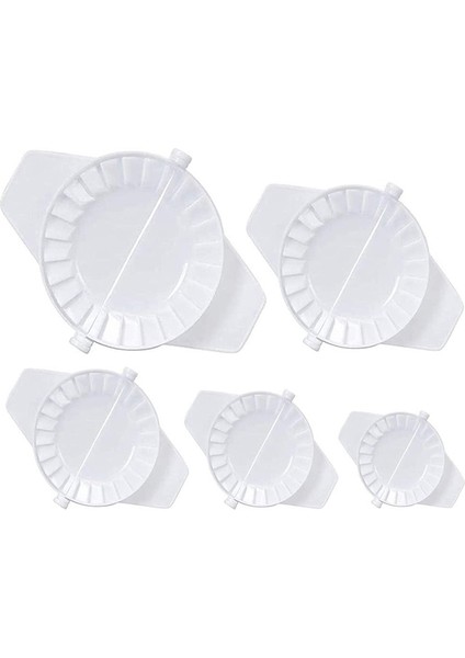 Торт В Форме,5 Adet Köfte Yapımcısı, Börek Aletleri, Farklı Boyutlarda Börek Kalıbı, El Turtaları, Köfte, Mantı Yapmak Için Mükemmel (Yurt Dışından)