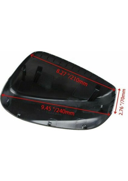 Abs Parlak Siyah Dikiz Aynası Muhafazası Yan Ayna Kapağı Trim, Accord 2008-2013 Araba Aksesuarları ile Uyumlu (Yurt Dışından) indirimleri