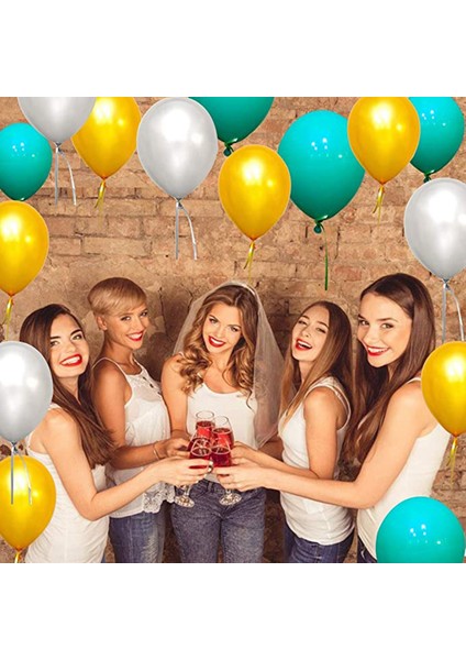 100 Adet 12 Inç Mavi Lateks Balonlar Doğum Günü Partisi Süslemeleri Yetişkin Düğün Dekor Helyum Globos Bebek Duş Balonları (Yurt Dışından) fırsatları