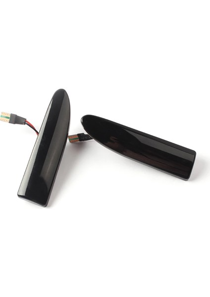 2x LED Akan Yan Ayna Gösterge Işığı X-Type 2002-2009 ile Uyumlu Dikiz Kanat Ayna Dönüş Sinyali Lambası (Yurt Dışından) modelleri