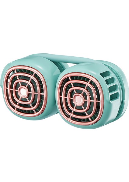 Bladeless Asılı Boyun Fanı USB Şarj Edilebilir 1800 Mah Taşınabilir Katlanabilir Spor Kulaklık Tasarımı Mini Hava Soğutucu-Yeşil (Yurt Dışından) indirimleri